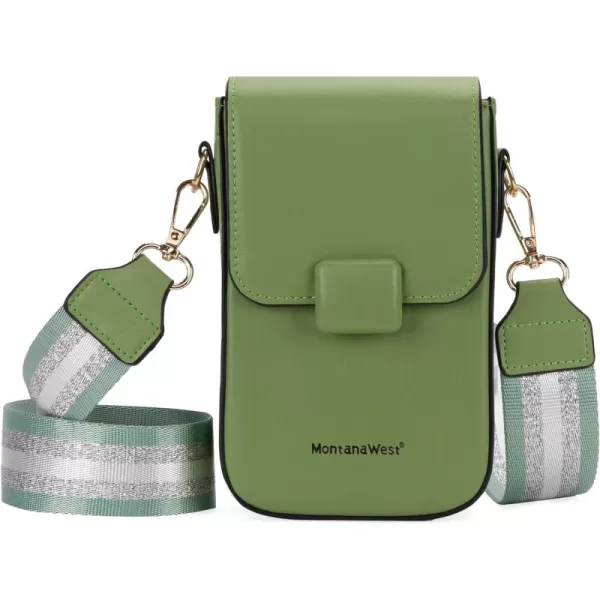 Montana West Cell Phone Purse Small Crossbody Bags for Women Cellphone Wallet Bag with RFID Blocking Credit Card Slots