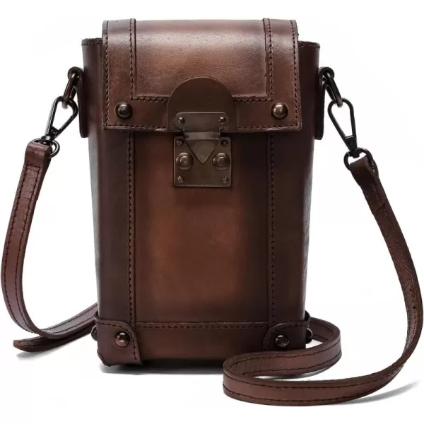 Montana West Crossbody Bags for Women Genuine Leather Cell Phone Purse Wallet Lightweight Shoulder Bag Travel Purse