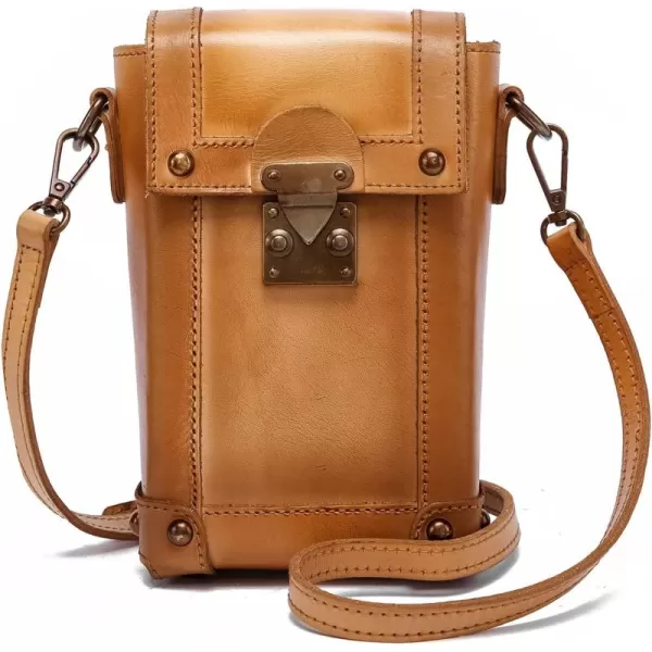 Montana West Crossbody Bags for Women Genuine Leather Cell Phone Purse Wallet Lightweight Shoulder Bag Travel Purse