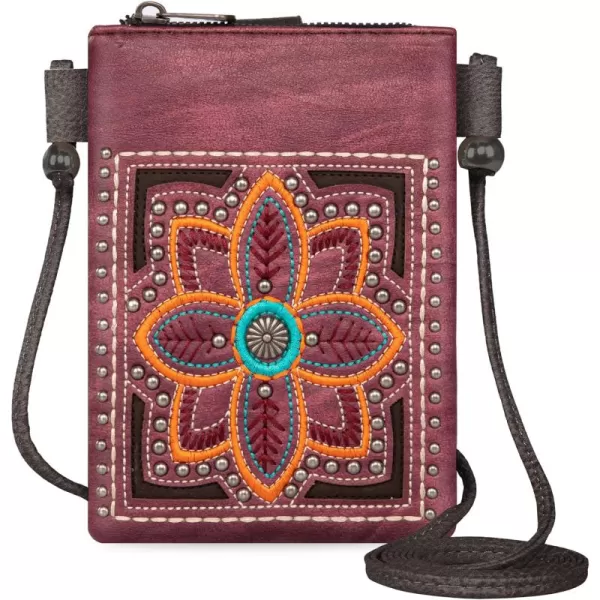 Montana West Crossbody Phone Purse for Women Western Designer Handbag with Strap