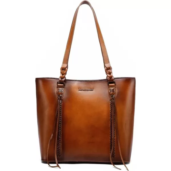 Montana West Genuine Leather Bags for Women Tote Shoulder Purses Tassel Handbag