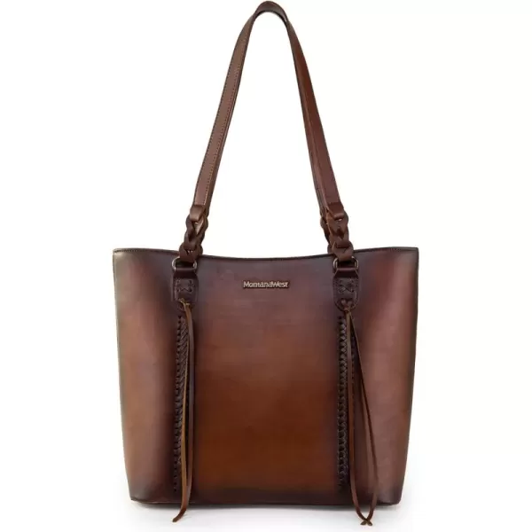 Montana West Genuine Leather Bags for Women Tote Shoulder Purses Tassel Handbag