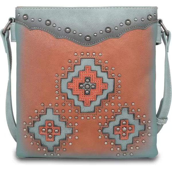 Montana West Western Aztec Collection Tote Handbag Wristlet Clutch Shoulder Bag for Women