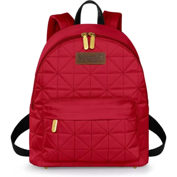 Montana West × Wrangler Backpack Purse for Women Quilted Backpack for Casual Travel Trip