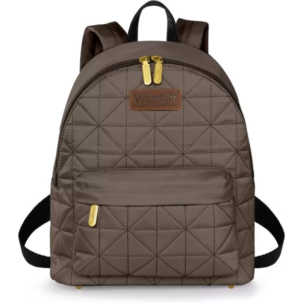 Montana West × Wrangler Backpack Purse for Women Quilted Backpack for Casual Travel Trip