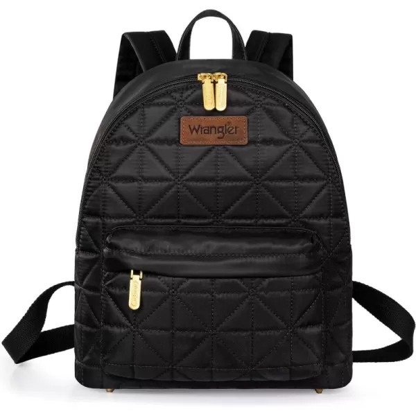 Montana West × Wrangler Backpack Purse for Women Quilted Backpack for Casual Travel Trip