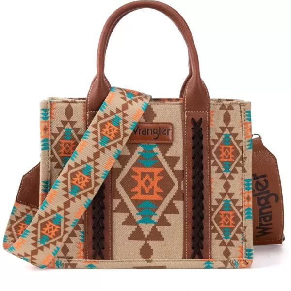 Wrangler Aztec Tote Bag for Women Boho Shoulder Purses and Handbags)