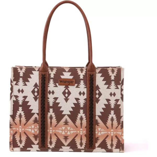 Wrangler Aztec Tote Bag for Women Boho Shoulder Purses and Handbags