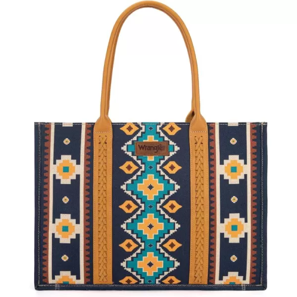 Wrangler Aztec Tote Bag for Women Boho Shoulder Purses and Handbags