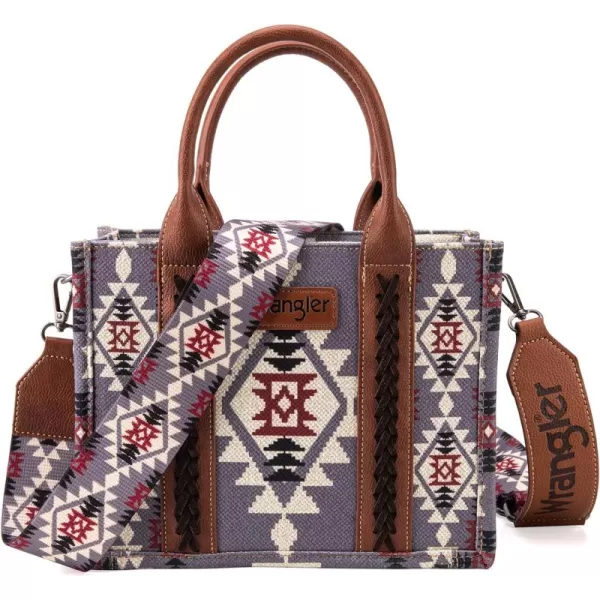 Wrangler Aztec Tote Bag for Women Boho Shoulder Purses and Handbags)