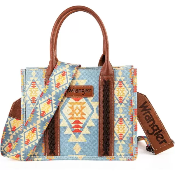 Wrangler Aztec Tote Bag for Women Boho Shoulder Purses and Handbags)