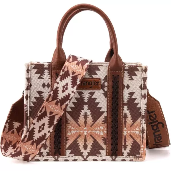 Wrangler Aztec Tote Bag for Women Boho Shoulder Purses and Handbags)