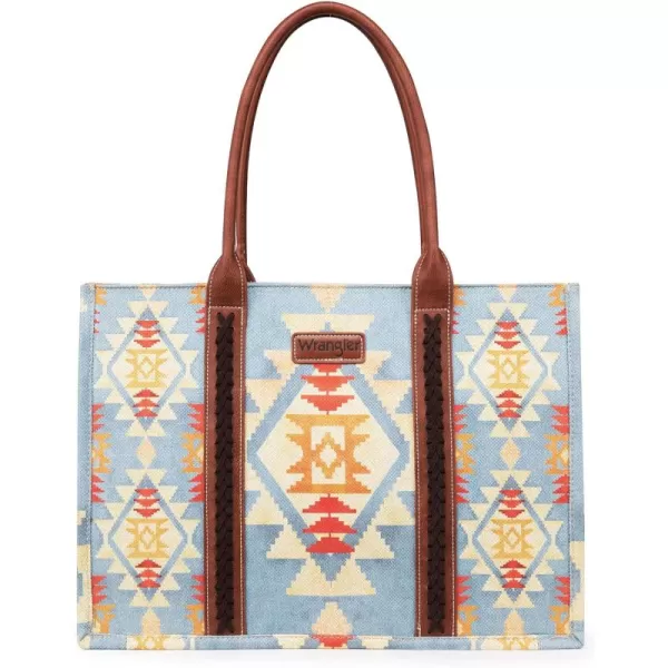 Wrangler Aztec Tote Bag for Women Boho Shoulder Purses and Handbags