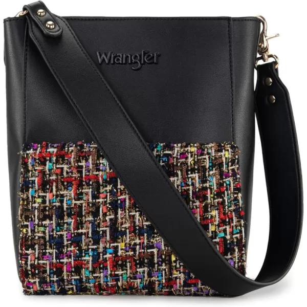 Wrangler Bucket Bag for Women Large Crossbody Bags with Extra Guitar Strap