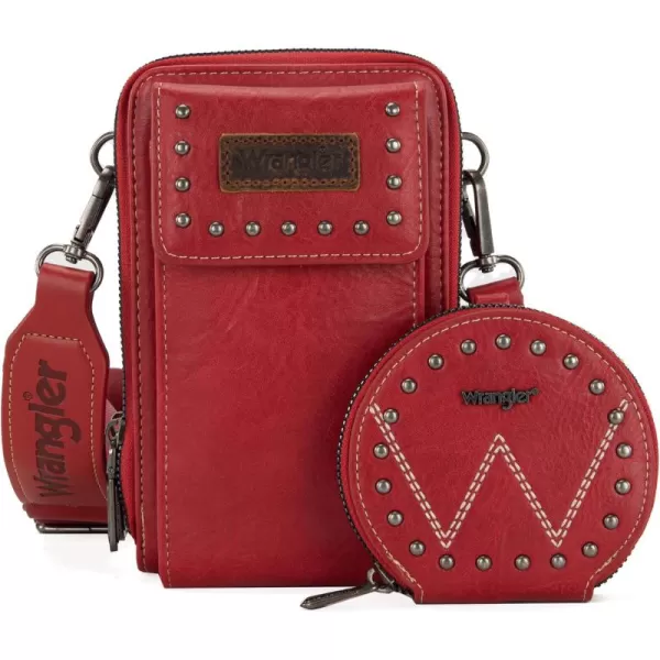 Wrangler Crossbody Cell Phone Bags for Women Wallet Purses with Credit Card Slots