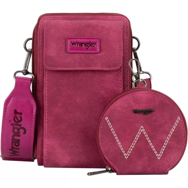 Wrangler Crossbody Cell Phone Bags for Women Wallet Purses with Credit Card Slots