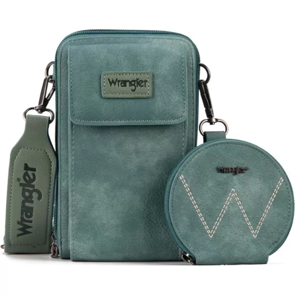 Wrangler Crossbody Cell Phone Bags for Women Wallet Purses with Credit Card Slots