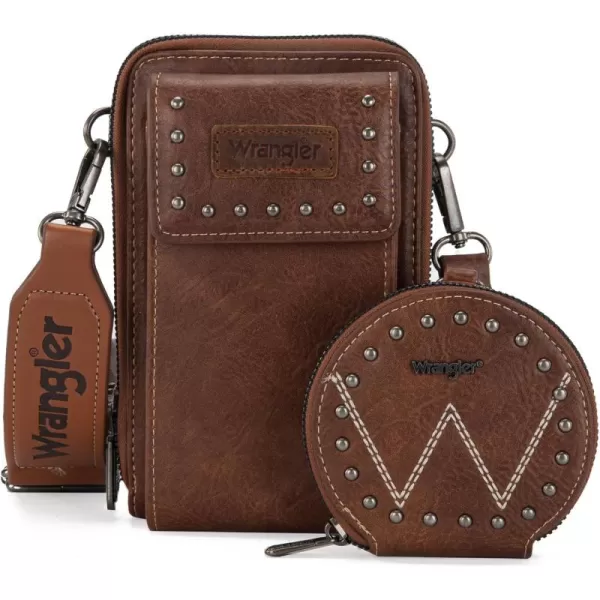 Wrangler Crossbody Cell Phone Bags for Women Wallet Purses with Credit Card Slots