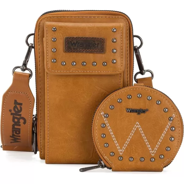 Wrangler Crossbody Cell Phone Bags for Women Wallet Purses with Credit Card Slots