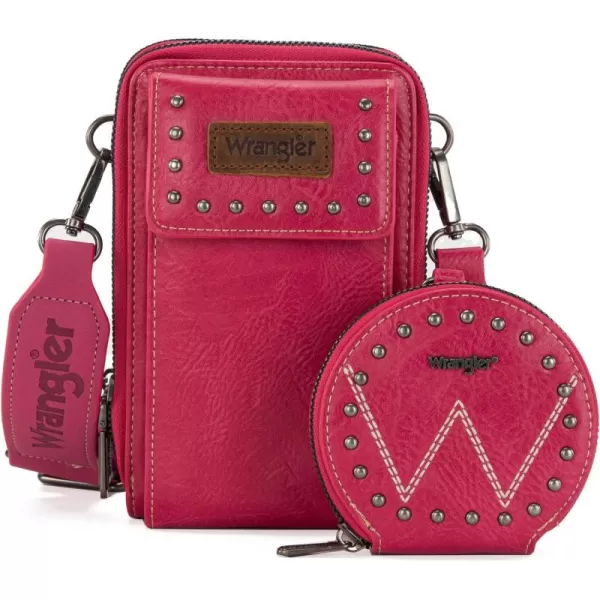 Wrangler Crossbody Cell Phone Bags for Women Wallet Purses with Credit Card Slots