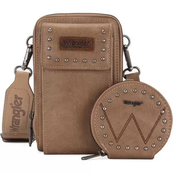 Wrangler Crossbody Cell Phone Bags for Women Wallet Purses with Credit Card Slots