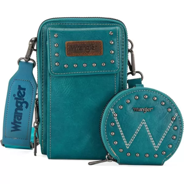 Wrangler Crossbody Cell Phone Bags for Women Wallet Purses with Credit Card Slots