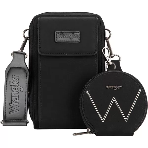 Wrangler Crossbody Cell Phone Bags for Women Wallet Purses with Credit Card Slots