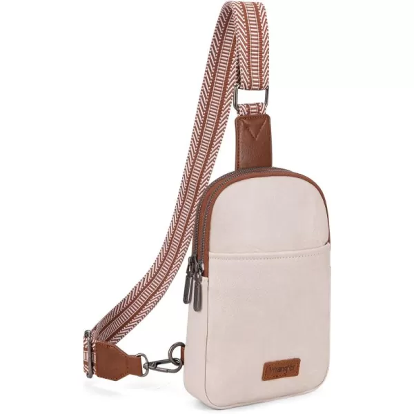 Wrangler Crossbody Sling Bags for Women Cross Body Purse with Detachable Strap