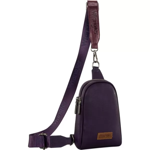 Wrangler Crossbody Sling Bags for Women Cross Body Purse with Detachable Strap