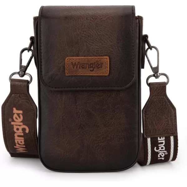 Wrangler RFID Blocking Crossbody Purses for Women Cell Phone Wallet with Credit Card Slots