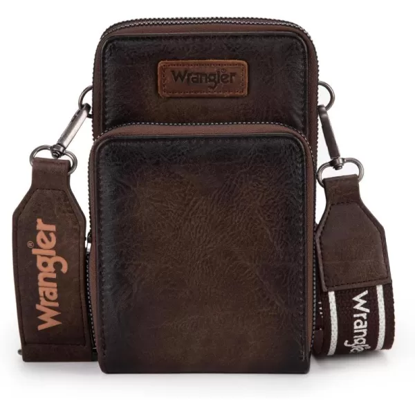 Wrangler RFID Blocking Crossbody Purses for Women Cell Phone Wallet with Credit Card Slots