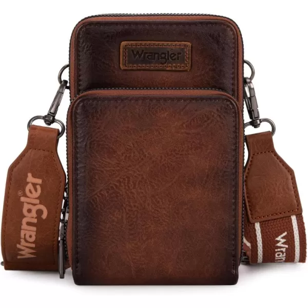 Wrangler RFID Blocking Crossbody Purses for Women Cell Phone Wallet with Credit Card Slots