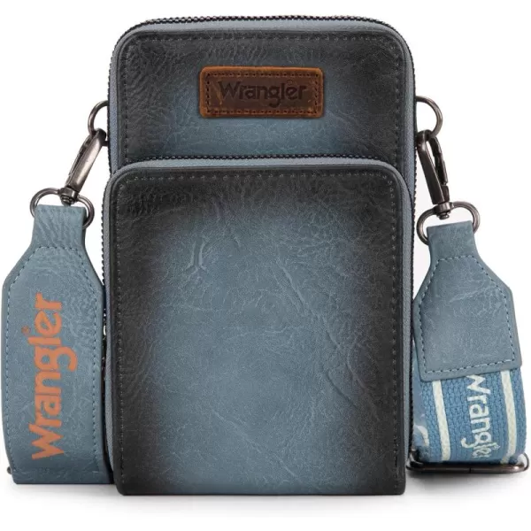 Wrangler RFID Blocking Crossbody Purses for Women Cell Phone Wallet with Credit Card Slots