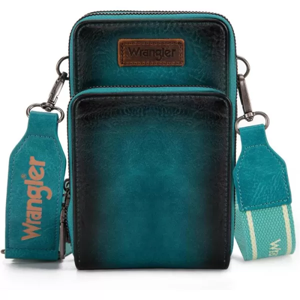 Wrangler RFID Blocking Crossbody Purses for Women Cell Phone Wallet with Credit Card Slots