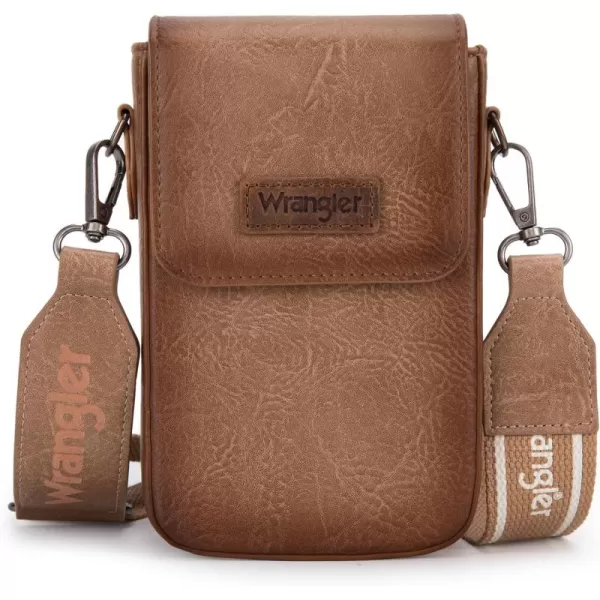 Wrangler RFID Blocking Crossbody Purses for Women Cell Phone Wallet with Credit Card Slots