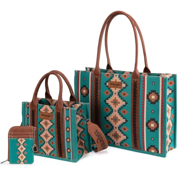 Wrangler Tote Bag Western Purses for Women Shoulder Boho Aztec Handbags