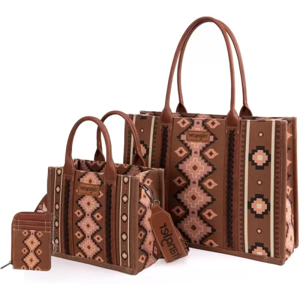 Wrangler Tote Bag Western Purses for Women Shoulder Boho Aztec Handbags