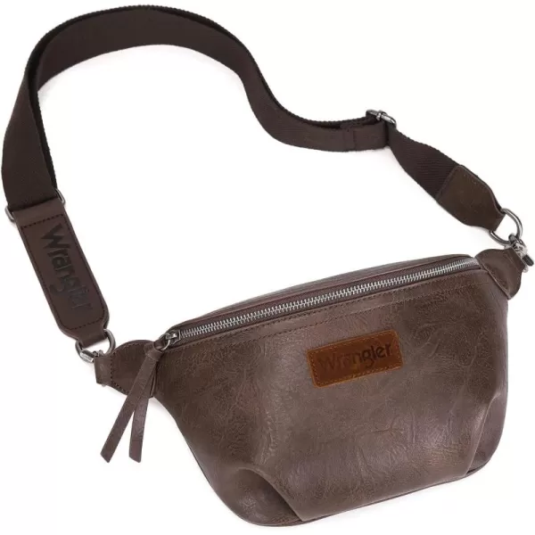 Wrangler Vintage Sling Bag for Women Men Chest Bum Bag Ladies Waist Packs Crossbody Purse