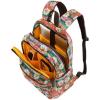 imageMontana West Backpack for Women Western Travel Backpack Purse Casual Daypack for Laptop CollegeFloral Leopard
