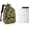 imageMontana West Backpack for Women Western Travel Backpack Purse Casual Daypack for Laptop CollegeFloral Sunflower