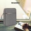 imageMontana West Bible Cover for Women Men with Leather Bookmark Book Carrying Cases Church Bag for Outdoor ProtectiveGrey