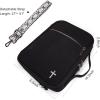 imageMontana West Bible Covers for Women Men with Leather Bookmark Carrying Book Case Church Bag Outdoor Protective MWC1261KHBlack