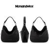 imageMontana West Hobo Bags for Women Shoulder Purses and HandbagsBlack Mw