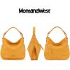 imageMontana West Hobo Bags for Women Shoulder Purses and HandbagsClassic Lemon Yellow