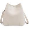 imageMontana West Lee Small Crossbody Bags for Women Drawstring Bucket Purse with Adjustable StrapBeige
