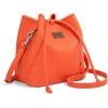imageMontana West Lee Small Crossbody Bags for Women Drawstring Bucket Purse with Adjustable StrapOrange