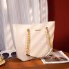 imageMontana West Tote Bag for Women Chain Tophandle HandbagsB Beige