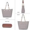 imageMontana West Tote Bag for Women Chain Tophandle HandbagsB Brown Multi