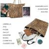 imageMontana West Tote Bag for Women Chain Tophandle HandbagsB Leopard