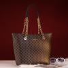 imageMontana West Tote Bag for Women Chain Tophandle HandbagsG Brown